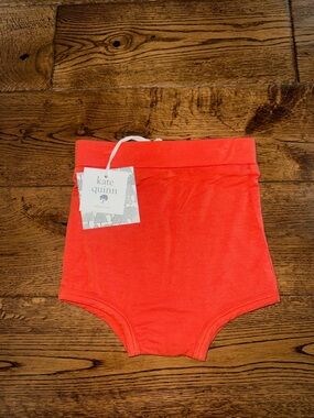 NWT Kate Quinn Orange Bamboo Bummies 6-12 Month